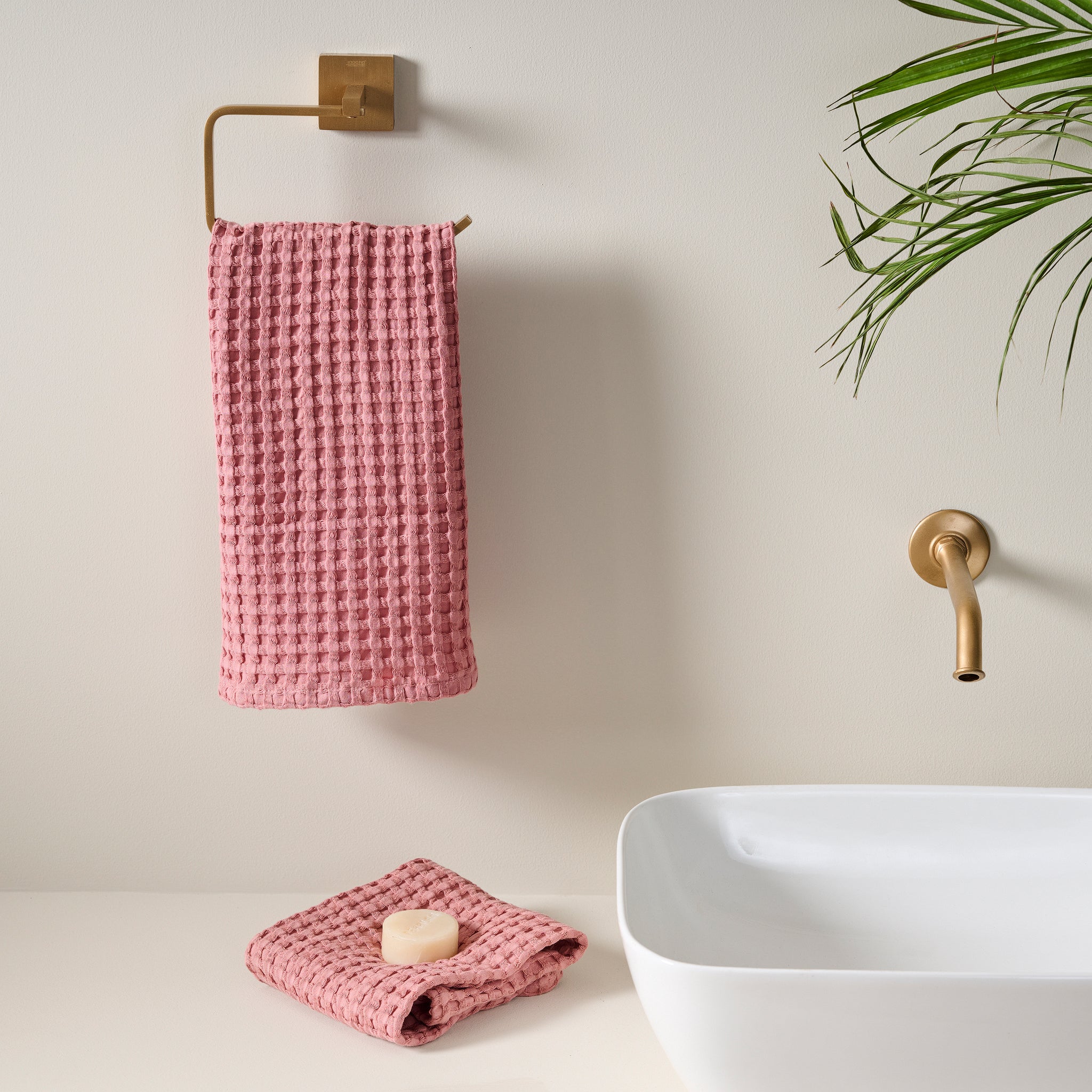 Chalk | Cotton | Waffle | Hand Towel