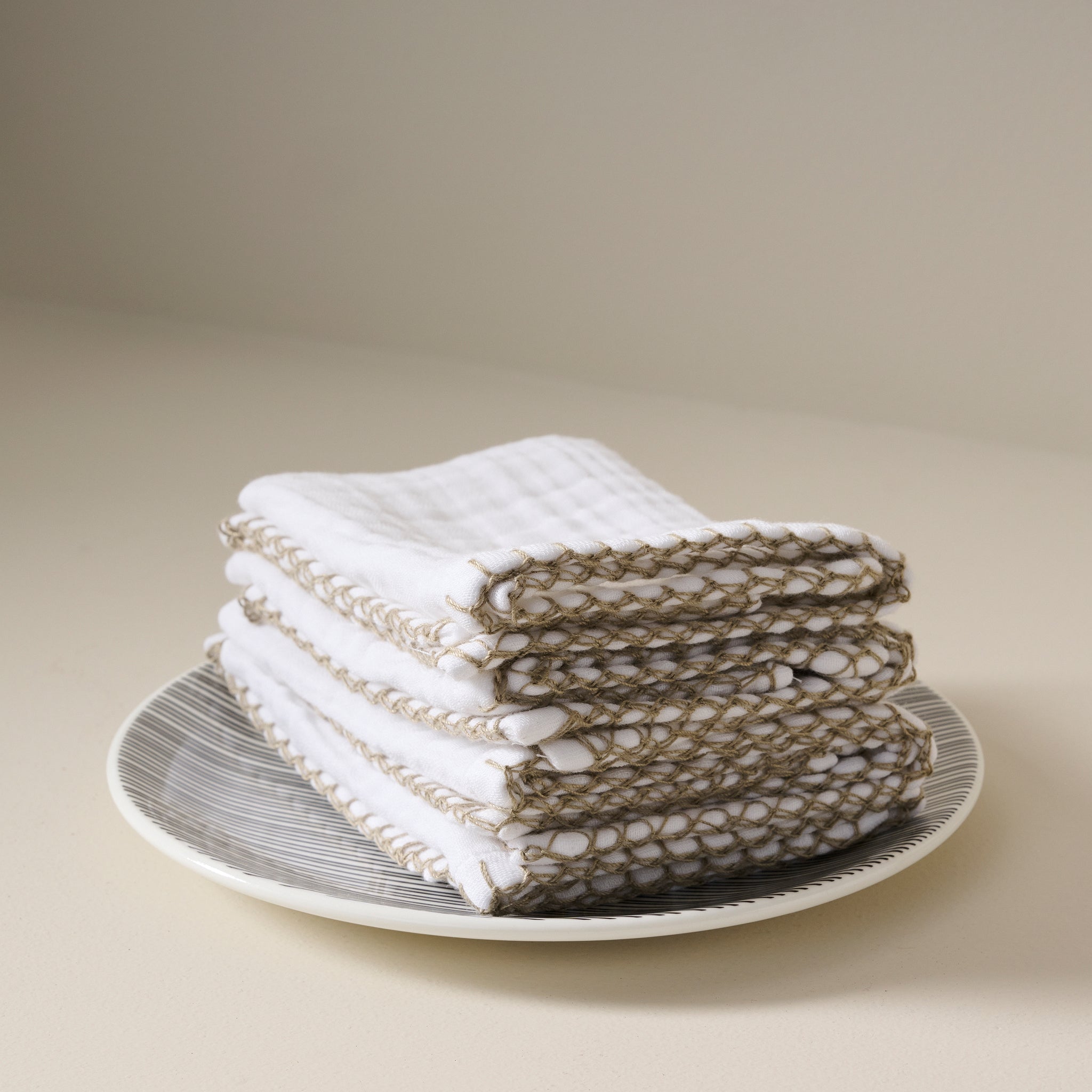 Clay | Cotton Gauze | Face Towel