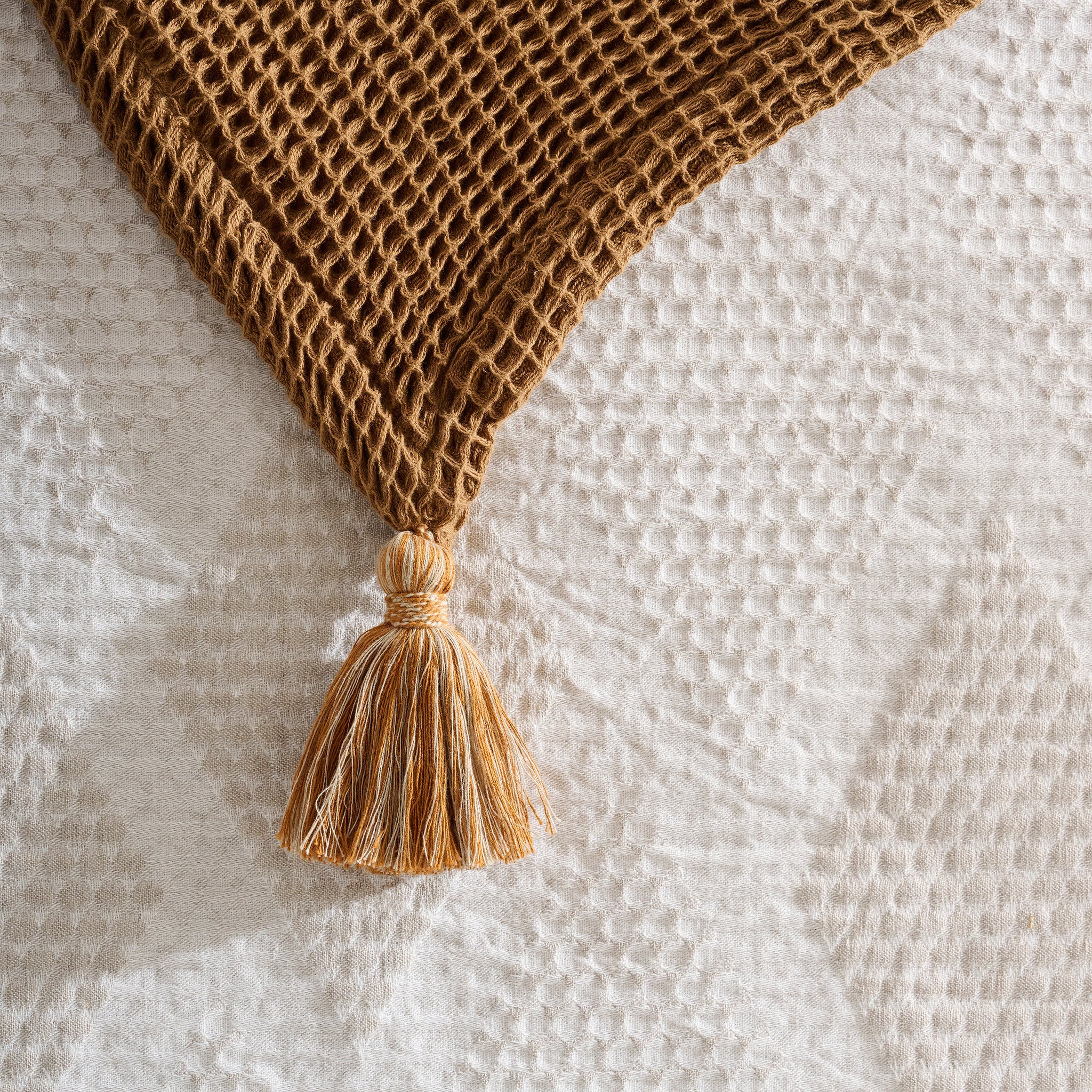 Sea Sponge |  Cotton | Waffle | Throw