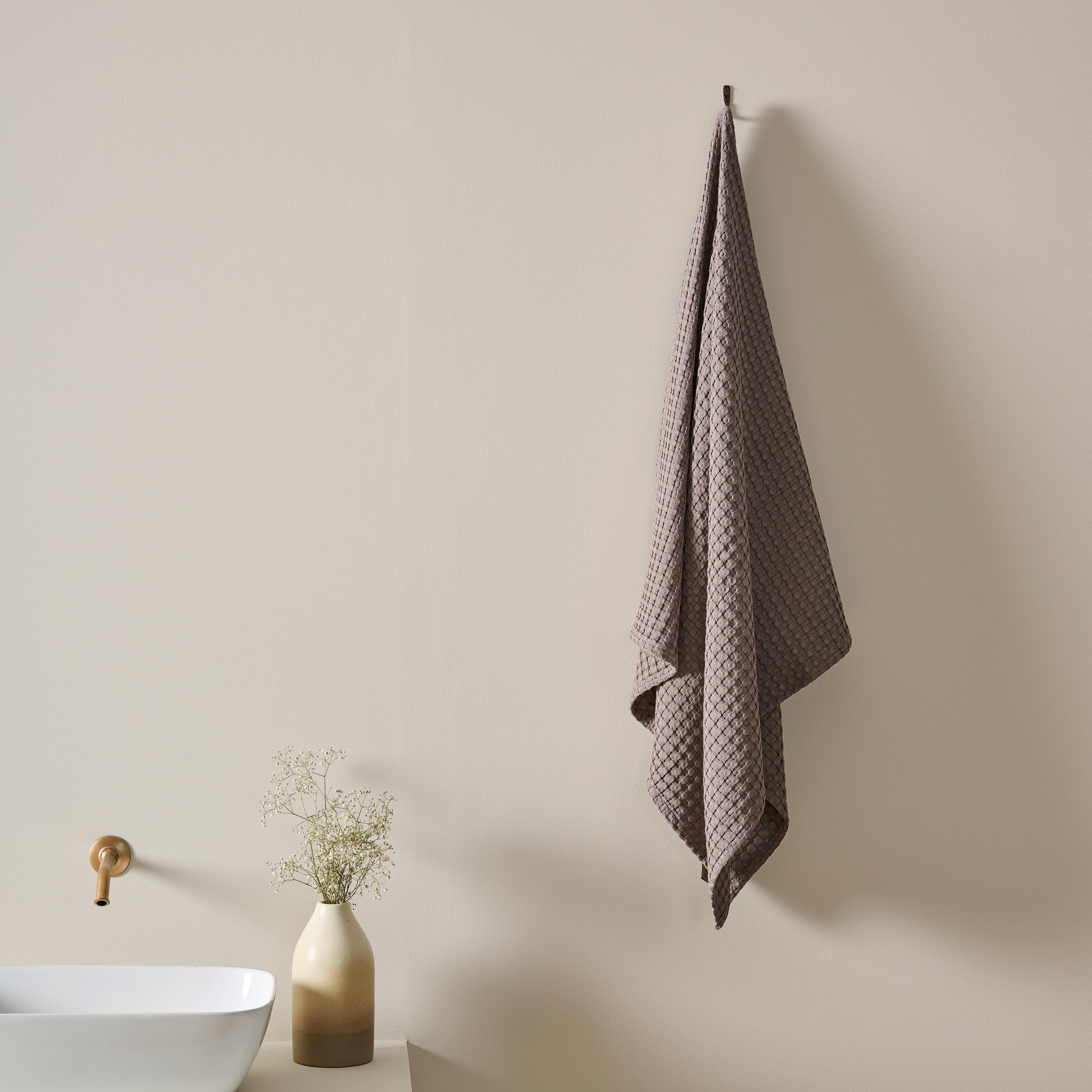 Honeycomb | Cotton Bamboo | Waffle | Bath Towel