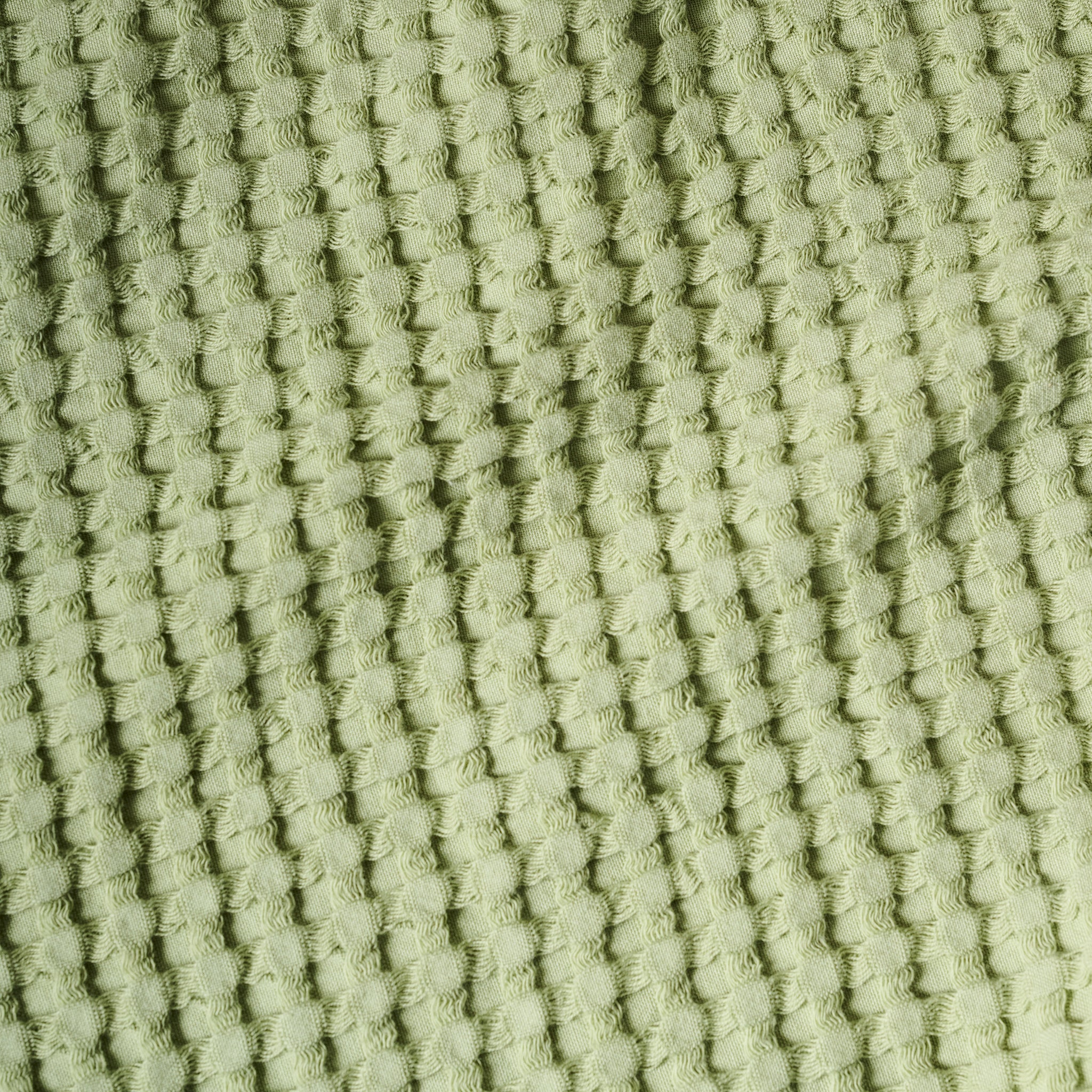 Frosted Green | Cotton | Waffle | Face Towel