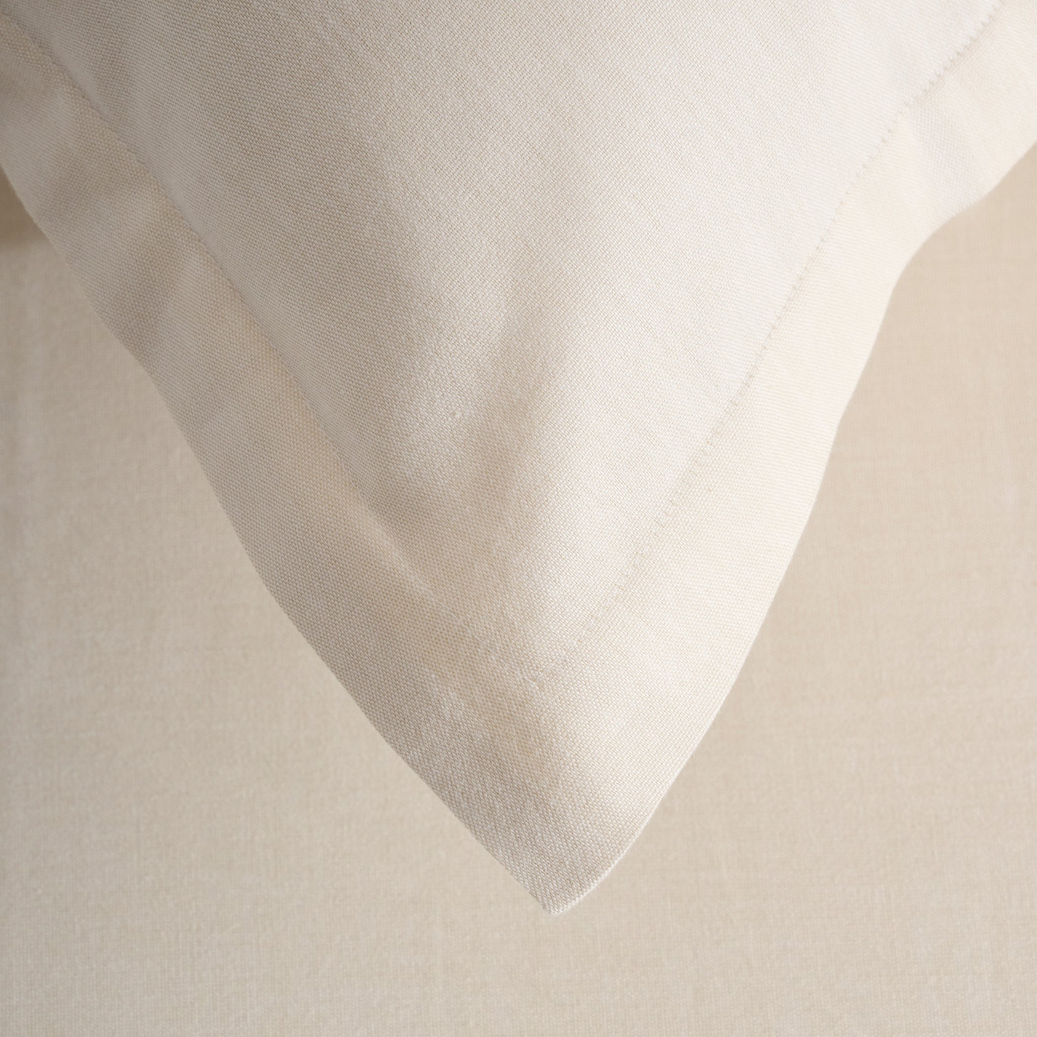 Sand Shadow | Cotton Bamboo | Chambray | Bedsheet