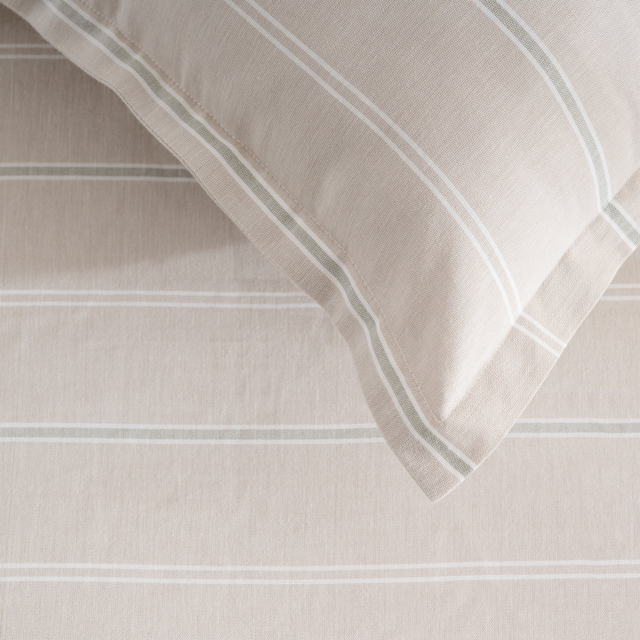 Sage Twinline  | Cotton Bamboo | Chambray | Duvet Cover