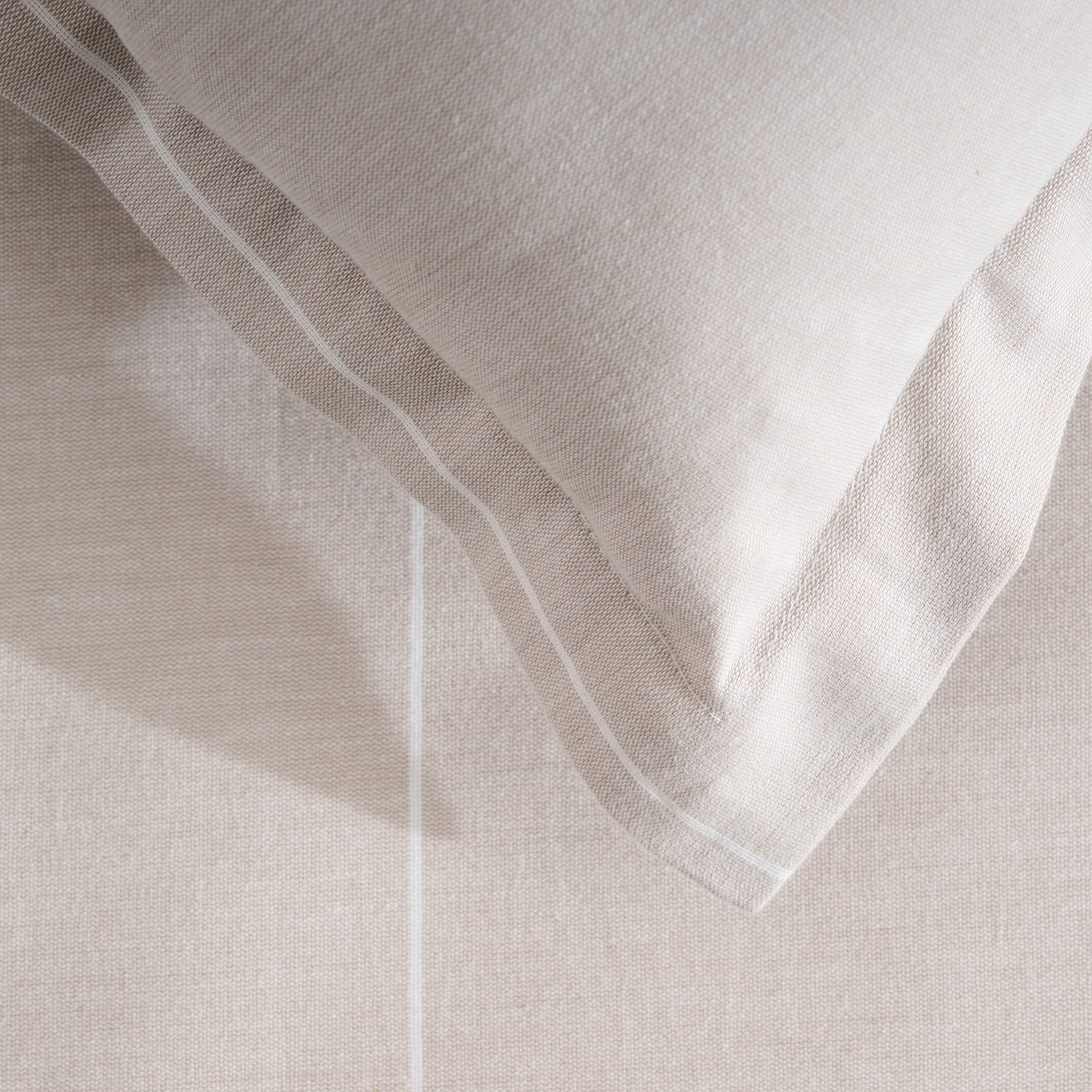 Feather Pin Pair | Cotton Bamboo | Chambray | Duvet Cover