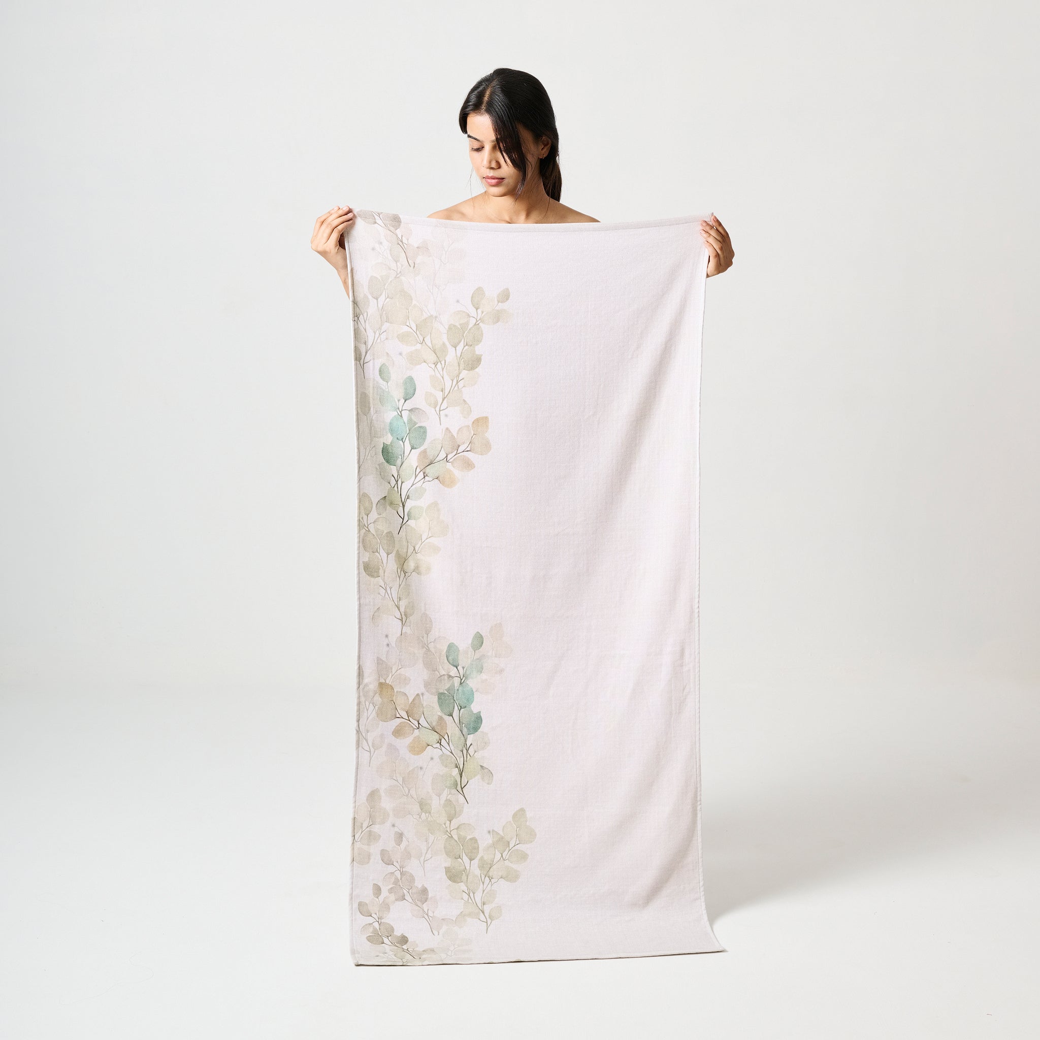 Autumn Print | Cotton Bamboo | Hammam Terry | Towel