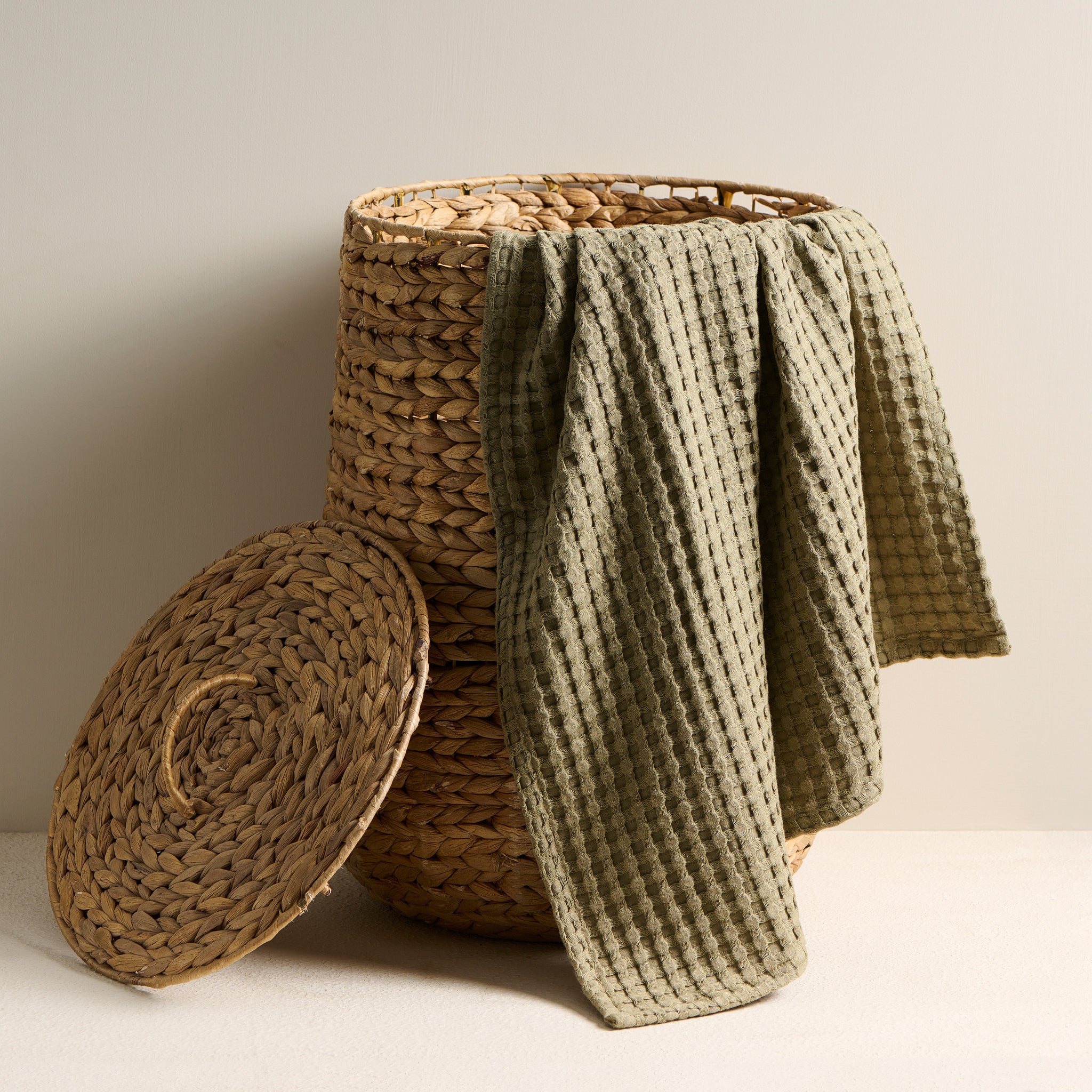 Beehive | Cotton Bamboo | Waffle | XL Bath Towel