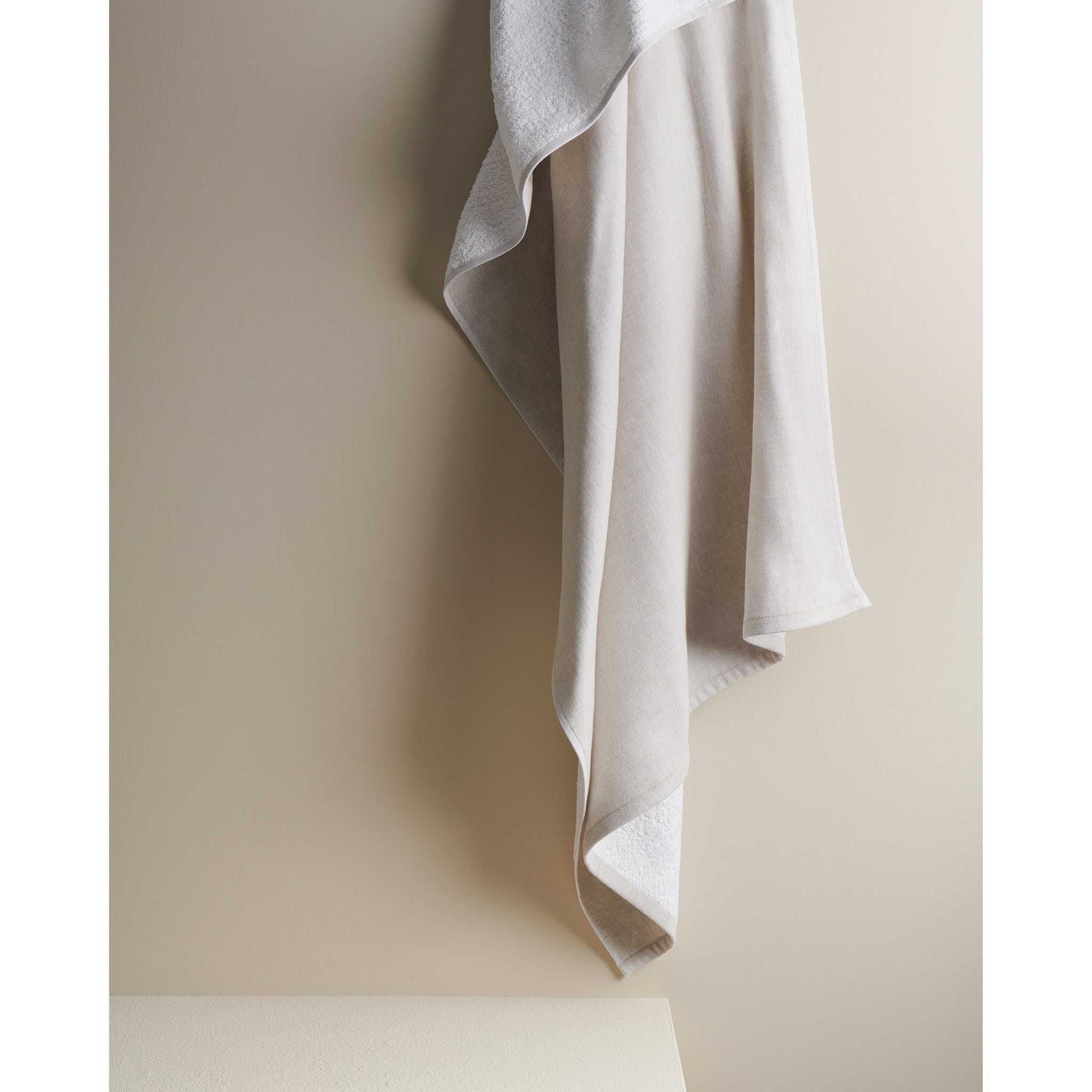 Earth Stucco | Cotton Bamboo | Hammam Terry | XL Bath Towel