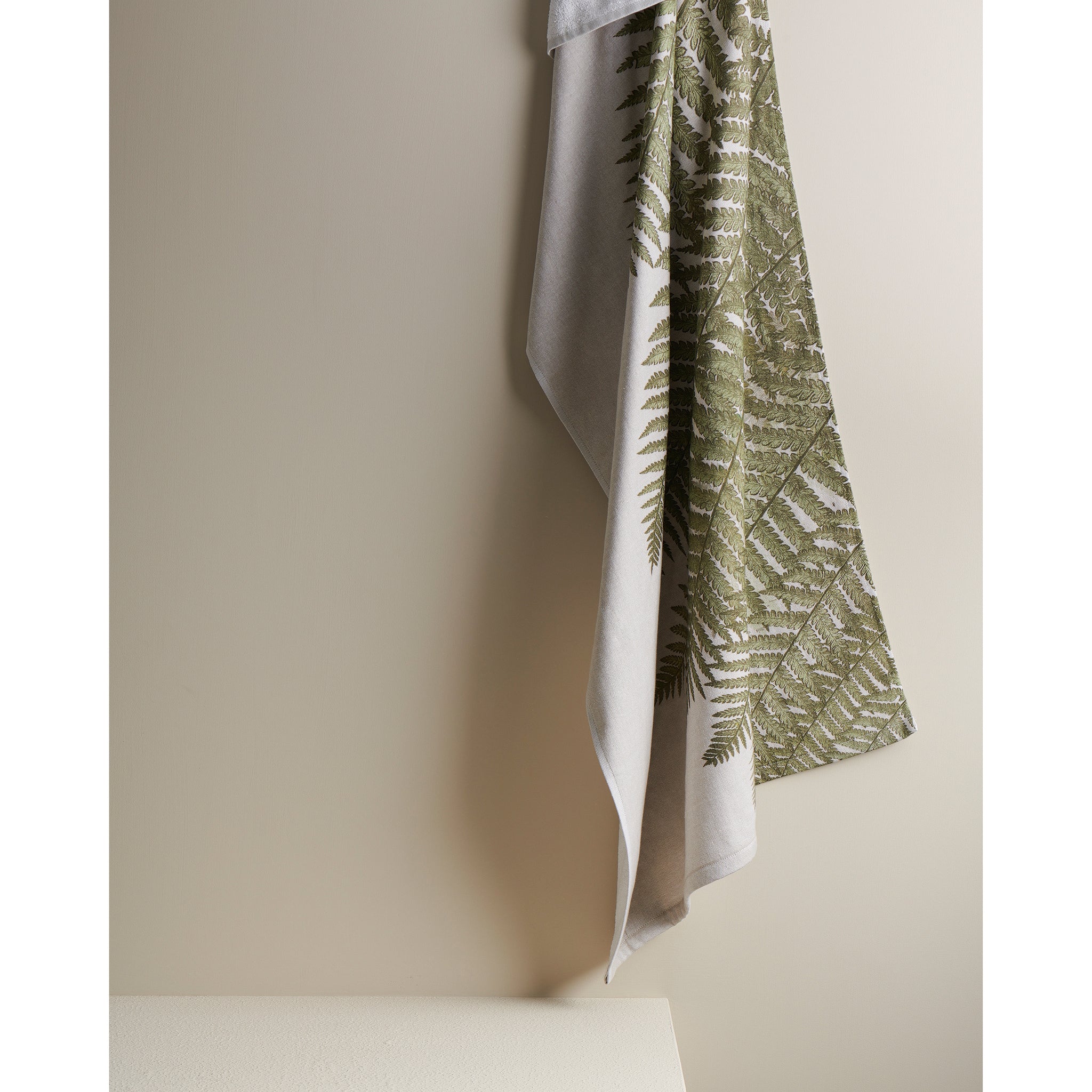 Fern Print | Cotton Bamboo | Hammam Terry | XL Bath Towel