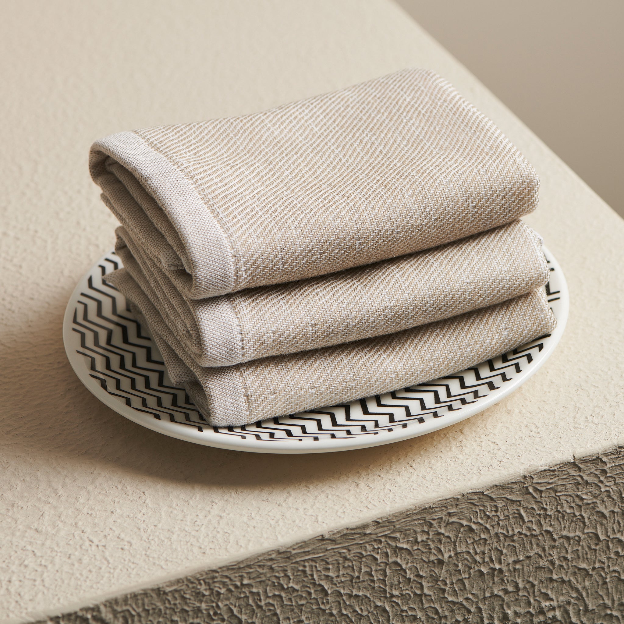 Fern Print | Cotton Bamboo | Hammam Terry | Towel