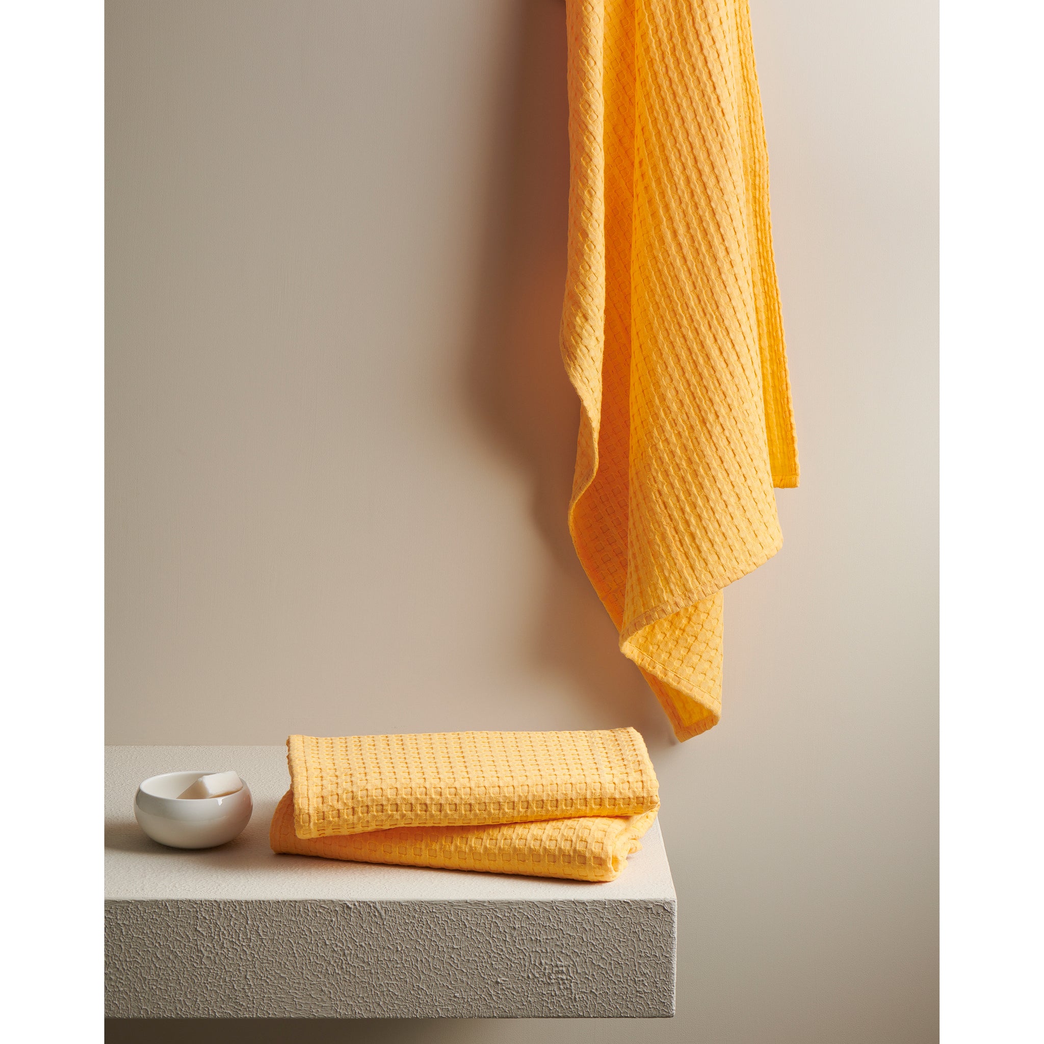 Pixel | Cotton | Waffle | Bath Towel