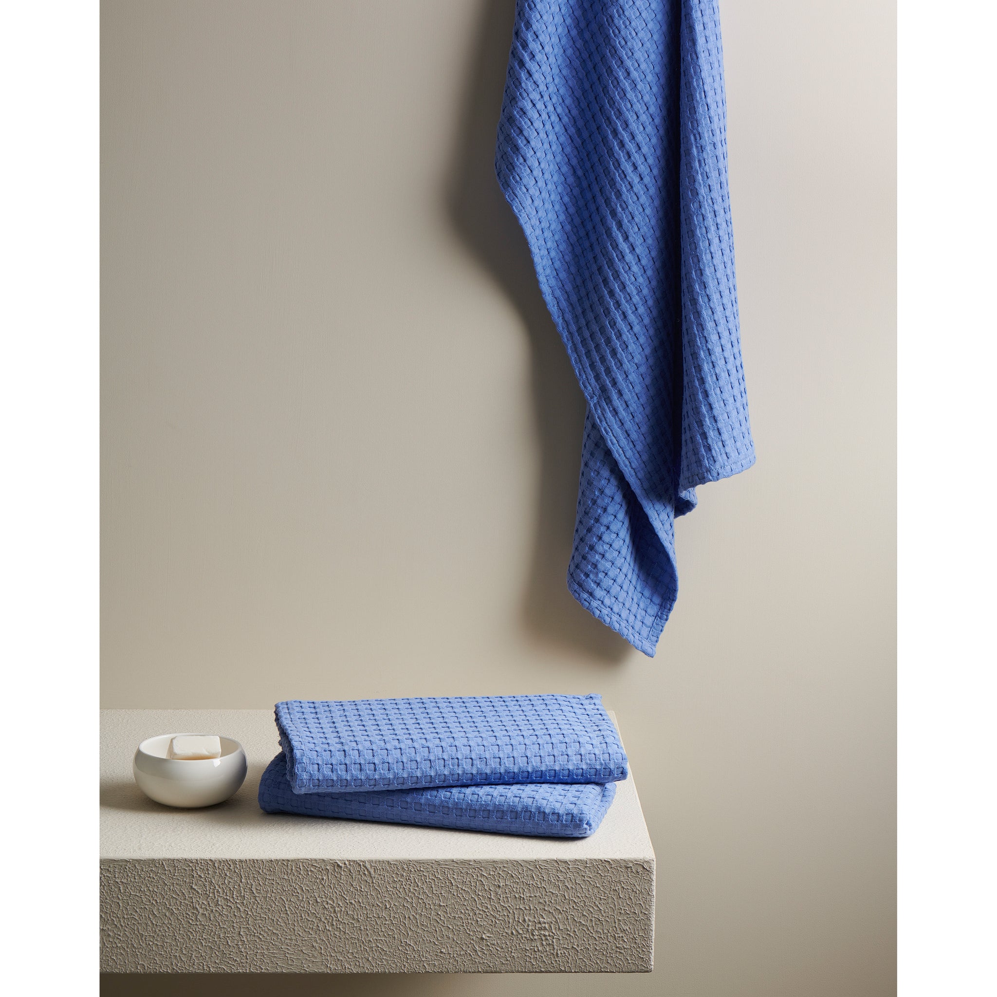 Pebble Textured Waffle Bath Towel Oodaii Towels